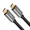 Insten 15 feet HDMI to HDMI Cable Male to Male Long Cord 8K 60Hz, 2.1 Version, 48Gbps, Gold Connectors, Nylon Braided, Black